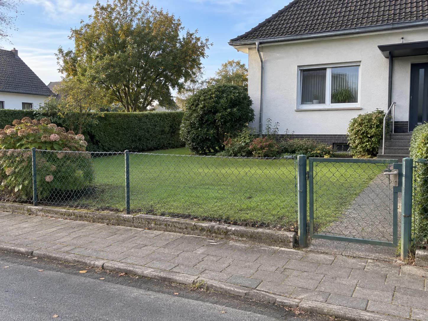Ausgangsbild vor der Bearbeitung für Zaun mit KI visualisieren