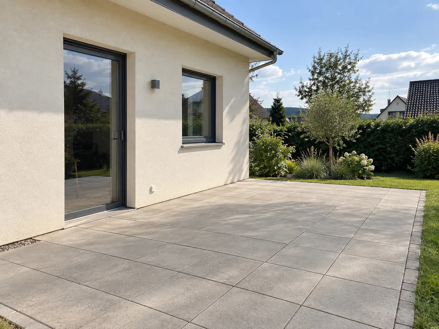 Ausgangsbild vor der Bearbeitung für Pergola mit KI visualisieren