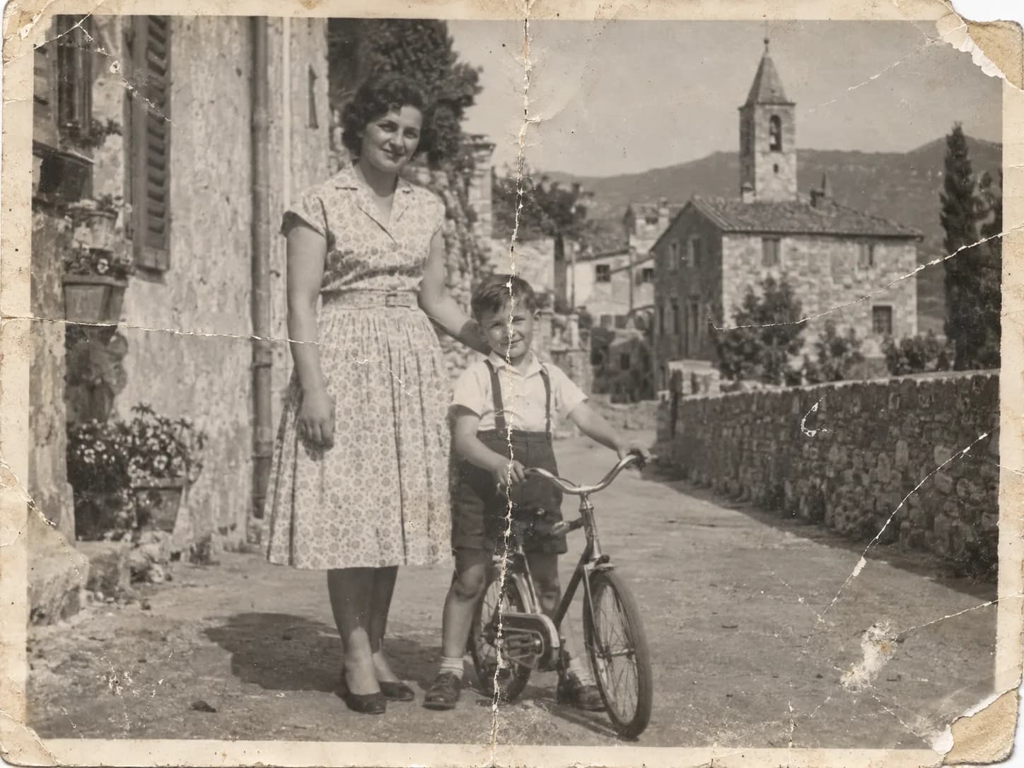 Ausgangsbild vor der Bearbeitung für Alte Fotos restaurieren