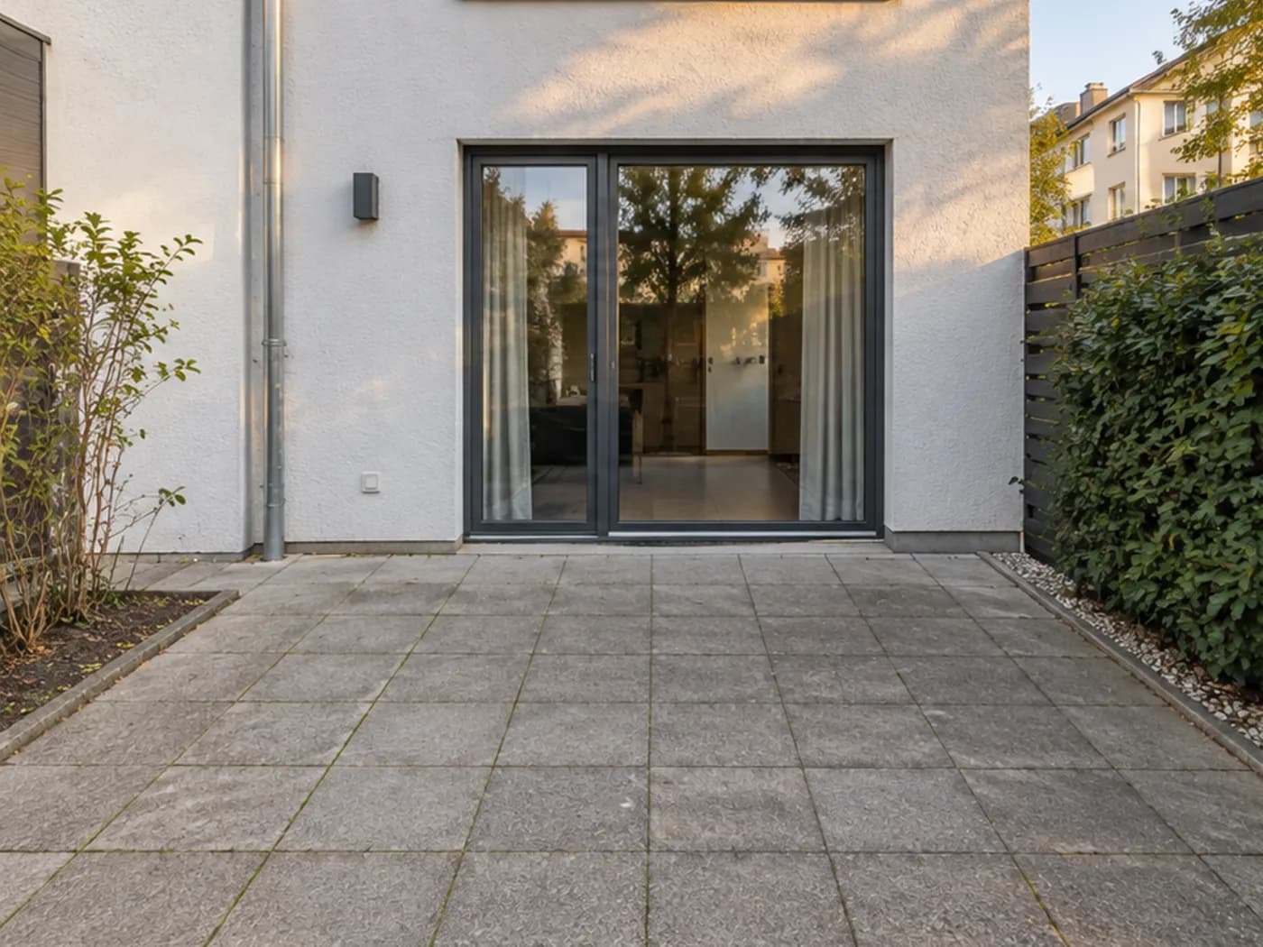 Ausgangsbild vor der Bearbeitung für Terrasse mit KI gestalten